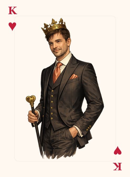 König von Herz — Hochzeitsdeck