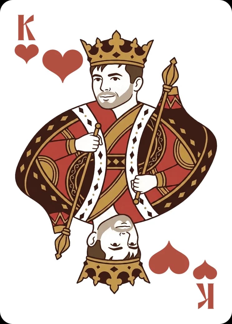 King from the sample deck