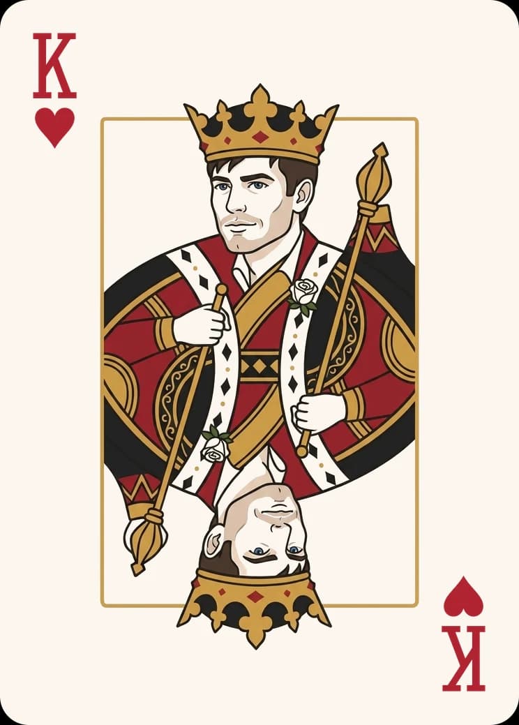 König von Herz — Hochzeitsdeck
