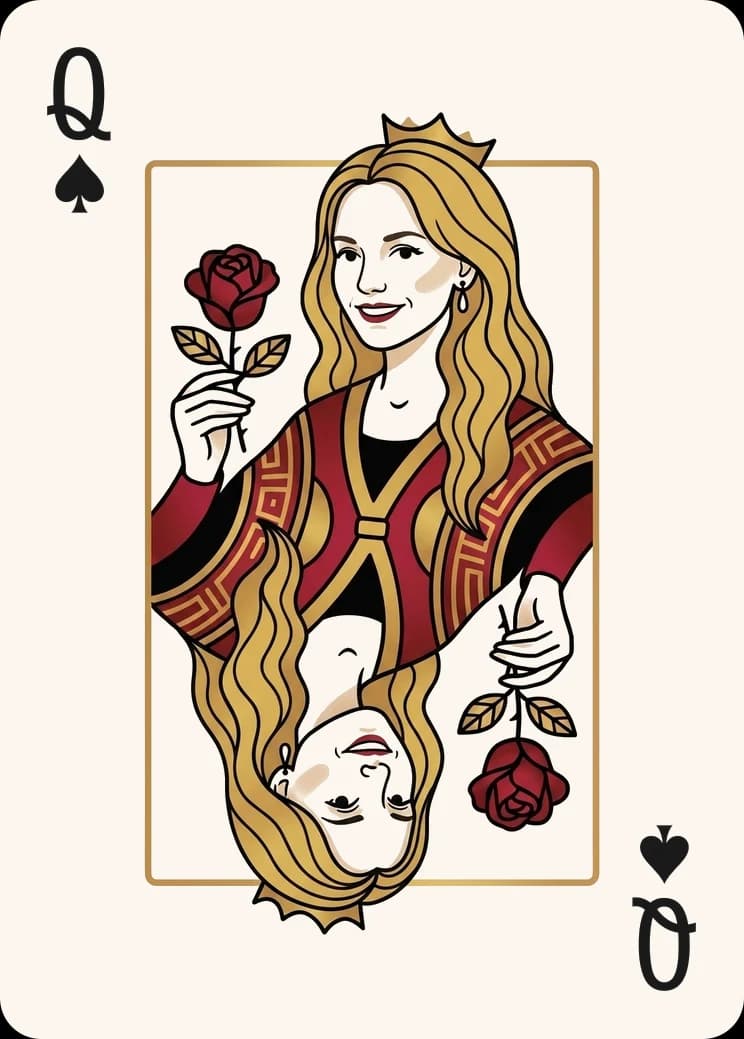 Pikdame, Gilded