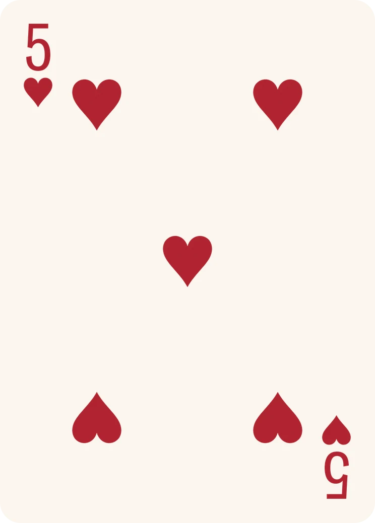 Deck, Fünf ♥